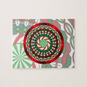 Kerstmis Kleuren Puzzel (Horizontaal)