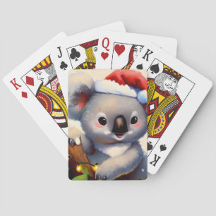 Kerstmis Koala (2) Pokerkaarten