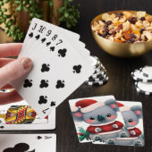 Kerstmis Koala (3) Pokerkaarten (Insitu)