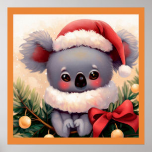 Kerstmis Koala 4 Poster