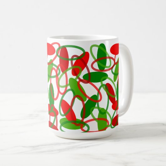 Kerstmis Koffiemok (Voorkant rechts)