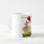 kerstmis koffiemok (Voorkant links)