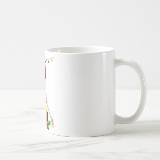 kerstmis koffiemok (Rechts)