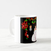 Kerstmis koffiemok (Voorkant links)