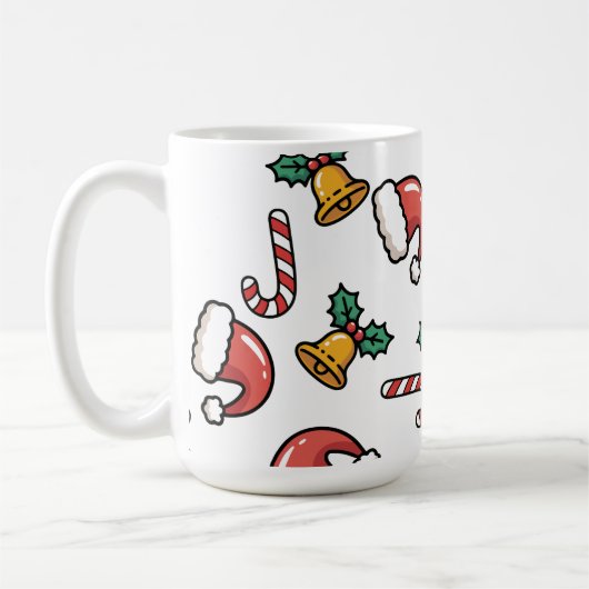 Kerstmis koffiemok (Links)