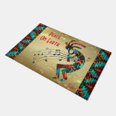 Kerstmis Kokopelli Doormat Deurmat (Schuin)