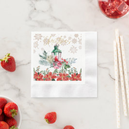 Kerstmis Kom naar ons, Rode Decoratie Servet