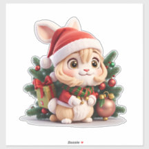 Kerstmis Konijn-meisje