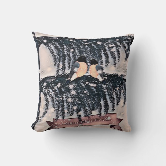 Kerstmis Kussen (Voorkant)