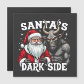 Kerstmis kwaadaardige Kerstman Krampus  (Voorkant / Achterkant)