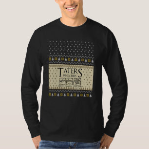 Kerstmis L O T R Taters Aardappelen Boilem Mashem  T-shirt