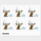 kerstmis Label Sticker (Vel)