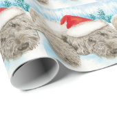 Kerstmis Labradoodle Cadeaupapier (Rol Hoek)