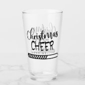 Kerstmis laden | Funny Seasonal Humor Glas (Voorkant)