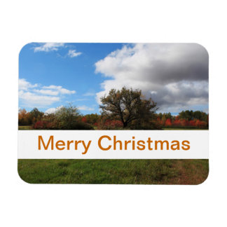 Kerstmis, landschapsfotografie magneet