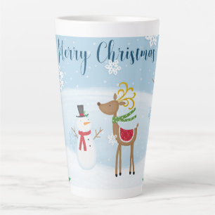 Kerstmis Latte Mok