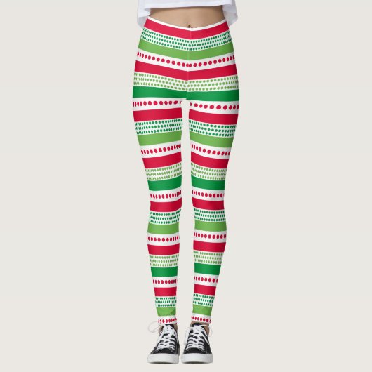 Kerstmis Leggings (Voorkant)