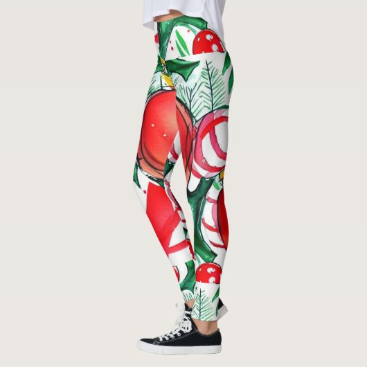 Kerstmis Leggings (Links)