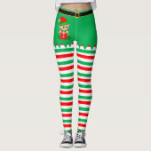 Kerstmis Leggings (Voorkant)