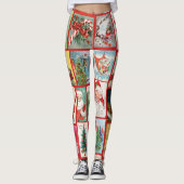 Kerstmis Leggings  Kaarten Vrouwenreuzen (Voorkant)
