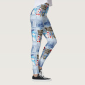 Kerstmis Leggings, Snowman Leggings (Rechts)