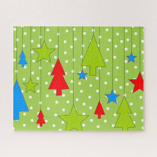 Kerstmis Legpuzzel (Horizontaal)