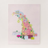 Kerstmis Legpuzzel (Verticaal)