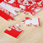 Kerstmis Legpuzzel (Zijkant)