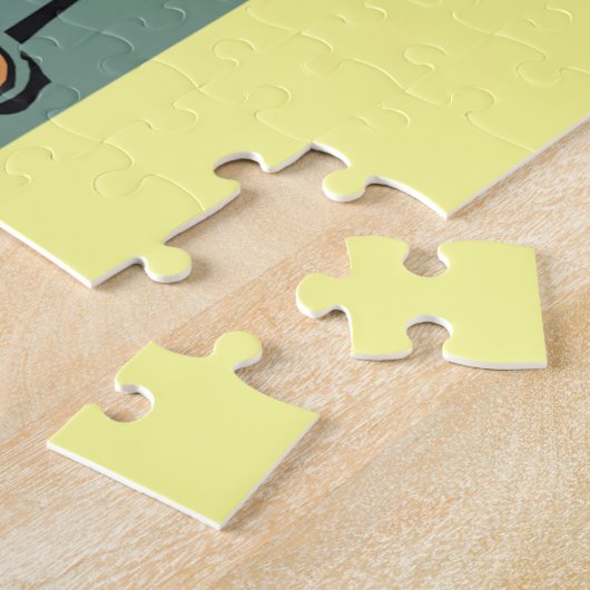 Kerstmis Legpuzzel (Zijkant)