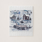 Kerstmis,  legpuzzel (Verticaal)