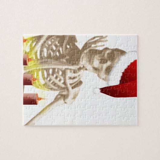 kerstmis legpuzzel (Horizontaal)