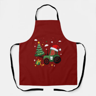 Kerstmis Lelijke Kerst Morsige Kerstman Rendier Tr Schort
