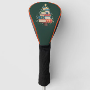 Kerstmis Leraar Boeken Boom Kerstmis Lezen Vakanti Golfheadcover
