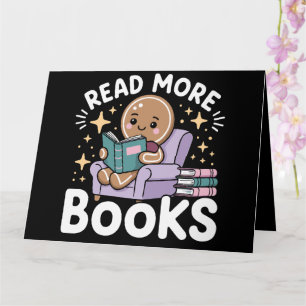 Kerstmis Leraar Lees Meer Boeken Grappig Kaart