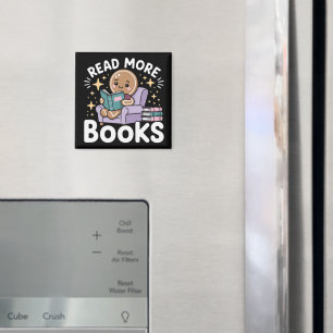 Kerstmis Leraar Lees Meer Boeken Grappig  Magneet