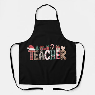 Kerstmis Leraar Leven Leren Liefde Inspirerend Schort