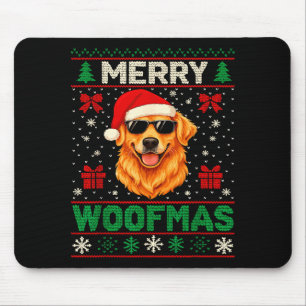Kerstmis Leuke Kersttrui Xmas Hond Liefhebber Muismat
