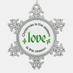 Kerstmis - Liefde is het Ornament Reason