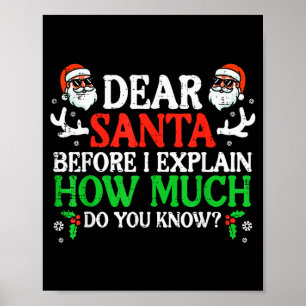 Kerstmis Lieve Sinterklaas Hoeveel Weet Je Kerstmi Poster