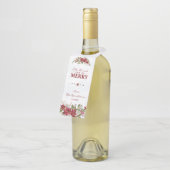 Kerstmis, Lijst van Poinsettia Eat Drink en is Mer Flessenhanger (Schuin)