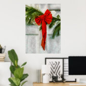 Kerstmis - lint poster (Thuiskantoor)