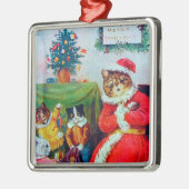  kerstmis, Louis Wain Metalen Ornament (Links)