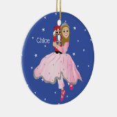 Kerstmis Lt Brown Hair Nutkraker Ballet Ornament (Rechts)