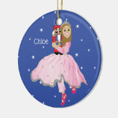 Kerstmis Lt Brown Hair Nutkraker Ballet Ornament (Links)