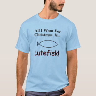 Kerstmis Lutefisk T-Shirt