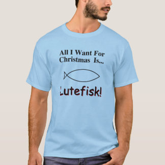 Kerstmis Lutefisk T-Shirt