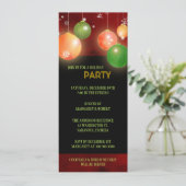 Kerstmis: Luxe feestdag Kaart (Staand voorkant)