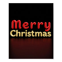 Kerstmis Luxe Typografie Poster Papier 02
