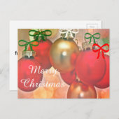 Kerstmis, maffia's feestdagenkaart (Voorkant / Achterkant)