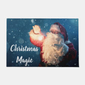 Kerstmis Magic Custom Deurmat (Voorkant)